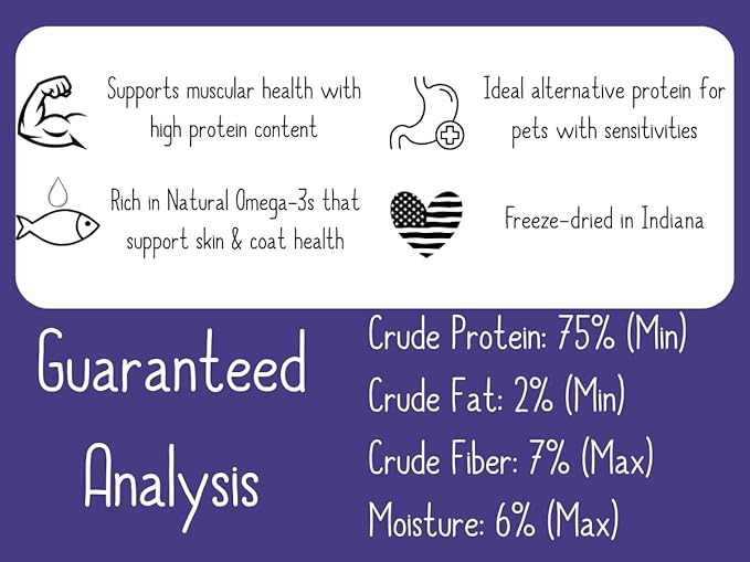 Shepherd Boy Farms Freeze Dried Dog and Cat Treats, Lobster & Coconut, All Natural Freeze-Dried Dog Treat & Snacks, Made in USA, Two Ingredients, High in Protein, 5oz