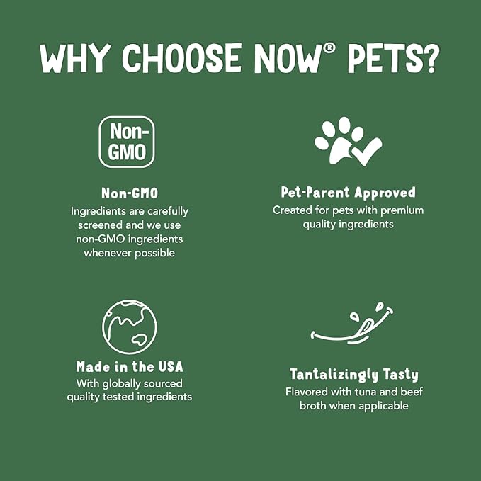 NOW Pet Health, Joint Support Supplement, Formulated for Cats & Dogs, NASC Certified, 90 Chewable Tablets