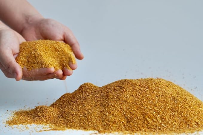 Dried Distillers Grain - Chickens, Ducks, Rabbit, Hamster, Quail Feed (10 Pounds)