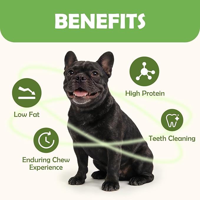 MON2SUN Dog Treats, 5 Inch Rawhide Twist Chicken Hide Sticks, Suitable for Puppy and Small Dogs, 5 Inch (Chicken, Pack of 50)