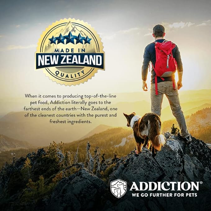 Addiction Meaty Bites - Hypoallergenic Dog Treats - Made in New Zealand - High Meat Content - Gluten and Grain-Free - Soft and Allergy Friendly (Chicken, 4 Ounces - 3 Packs)