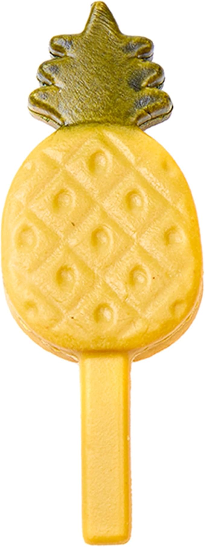 Pup Ice- Ready to Freeze at Home Dog Treats-Edible Chews for Small Breed Dogs & Puppies with Real Chicken to Keep Your Pup Cool Year Round, Fruity Lollies Pineapple Flavor, 3pcs