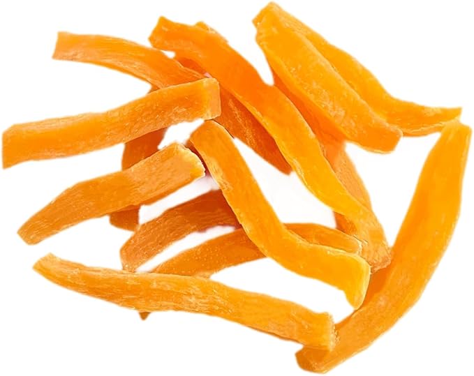 Hubert Pet Gourmet Vegan Sweet Potato Steak Fries, Single Ingredient Natural Dog Treats, 2.5 lb Super Value Bag