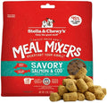 Stella & Chewy's Freeze-Dried Raw Salmon & Cod Meal Mixers- Dog Food Topper and Mixer - Made with 95% Wild-Caught Salmon & Cod, Organs & Bone - Perfect for Picky Eaters - Grain-Free - 8 oz