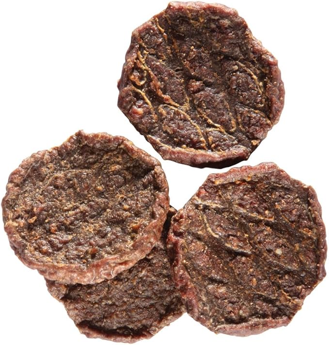 Happy Howie's Mini Doggy Burgers - Natural Healthy Dog Treats, Made with Real Beef, Hormone and Gluten Free - Beef, 126 Count (Pack of 1)