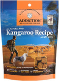 Addiction Meaty Bites All Life Stages Grain-Free Premium Kangaroo Dog Treats – High Meat Content, No Peas, No Fillers – Soft & Healthy Training Treats for Dogs, 4 Ounces