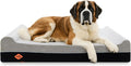 Laifug Orthopedic Memory Foam Extra Large Dog Bed Pillow(60"x48"x10", Slate Grey) Durable Water Proof Liner & Removable Washable Cover & Smart Design
