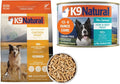K9 Natural Dog Food – Grain-Free Freeze-Dried Chicken 4 lb & Wet Pate Hoki & Beef 6 oz (Pack of 12)