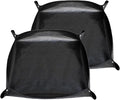 Oncpcare 2 Pack Waterproof Rabbit Playpen Mats 59×59 in (Black) – Washable Floor Protector and Cage Liner for Guinea Pig, Bunny, and Small Animal Habitat