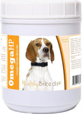 Healthy Breeds English Pointer Omega HP Fatty Acid Skin and Coat Support Soft Chews 90 Count