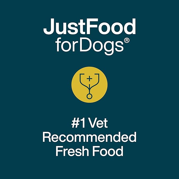 JustFoodForDogs JustFresh Boosts Hip & Joint Support Dog Food Toppers with Glucosamine to Support Hip Mobility & Joint Flexibility, Human-Grade Fresh Pet Meal Booster, 8 oz Pouches - 8 Pack