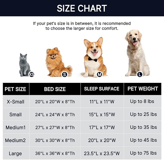 WESTERN HOME WH Calming Dog Bed & Cat Bed, Anti-Anxiety Donut Dog Cuddler Bed, Warming Cozy Soft Dog Round Bed, Fluffy Faux Fur Plush Dog Cat Cushion Bed for Small Medium Dogs and Cats