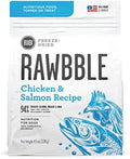 BIXBI Liberty Freeze-Dried Dog Food Topper & Treats, Chicken & Salmon – 94% Meat & Organs, No Refrigeration – USA Made, 4.5 oz