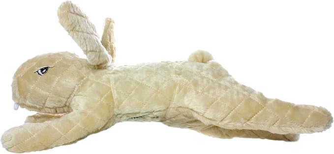 MIGHTY- Massive-Nature-Rabbit- Squeaker-Multiple Layers. Made Durable, Strong & Tough. Interactive Play Dog Toy (Tug, Toss & Fetch). Machine Washable & Floats