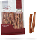 GigaBite Beef Esophagus Dog Treats - Natural Gullet Sticks for Dogs, High Protein Single Ingredient Dog Chews, Rawhide Free Dental Dog Treats for All Dog Breeds - Sticks (6 Inch), Pack of 25
