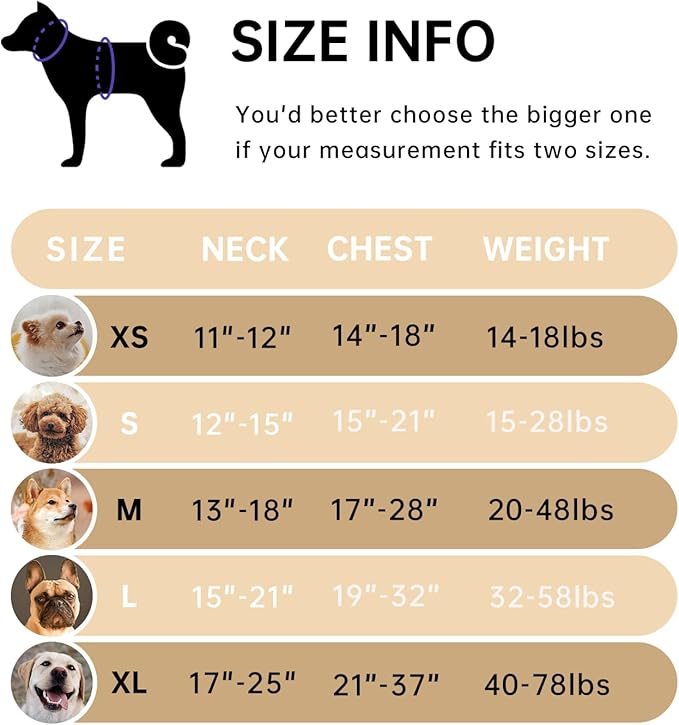 IVY&LANE No Pull Dog Harness with Leash Set, Reflective No Choke Pet Vest,Adjustable Oxford Dog Vest Harness with Easy Control Handle for Medium Dogs (Light Brown,M)