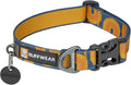 Ruffwear, Crag Dog Collar, Stylish Adventure Collar with Premium Reflective Design, Quick Release Buckle, Lightweight All-Day Comfort, Canyon Oxbow, 11"-14"