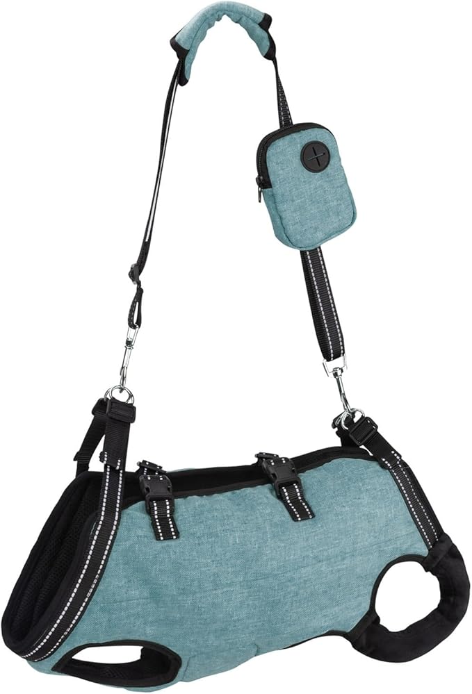Full Body Dog Lift Harness with Ergonomic Designs for Elderly Dog with Shock Absorption and Adjustable Strap