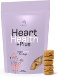 Pawco Dog Treats, Heart – Supports Heart Function & Vitality – Crunchy Dog Cookies with Peanut Butter, Apple & Taurine for Dogs – Functional & Healthy Rewards for Dogs – Magic Cookie – 8.8oz