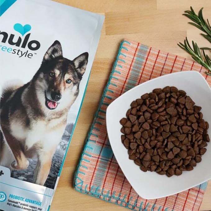 Nulo FreeStyle Limited Ingredient Dry Dog Food - High Protein Salmon Recipe, Natural Grain Free Dog Food for Puppies & Adults, Small, Medium and Large Breed Kibble, 24lb Bag