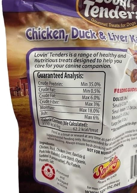 Lovin' Tenders Chicken, Duck, & Liver Kabobs, 7 oz