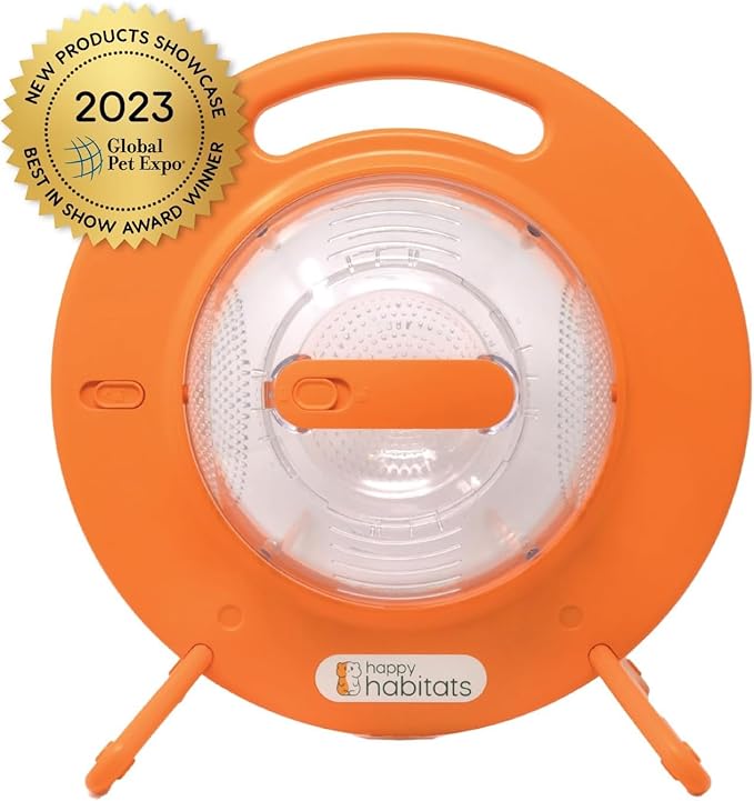 Roam Ring Accessory – Convert Your Hamster Ball into a Small Pet Carrier for Safe, Active Play – Small Animal Toys for Gerbils, Mice & More – Must-Have Pet Rat and Hamster Accessories