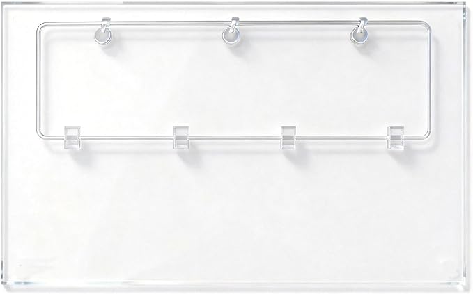 Niteangel Stacker Hamster Cage Accessories - Stacker Cage Wheels or Stacking Holders or Replacement Glass Board for Hamster Gerbil Mice Degu Or Other Small-Sized Pet (Acrylic Front Door Panel)