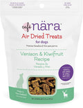 Café Nara - Venison & Kiwifruit Air Dried Treats for Dogs - Soft & Meaty Texture - Training Treats - All-Natural Recipe - Grain, Gluten, Wheat, Corn & Soy Free - Non-GMO - 3.5 oz - 1 Pack