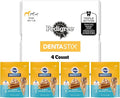 Pedigree Dentastix Large Dog Treats, Original Flavor with Real Chicken, (4) 18ct Bag (72 Treats Total)