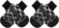 EXPAWLORER Anti Slip Dog Socks to Prevent Licking Paws, Dog Shoes for Hot Pavement, Dog Booties for Small Medium Large Senior Dogs, Traction Control Boots & Paw Protectors for Hardwood Floors