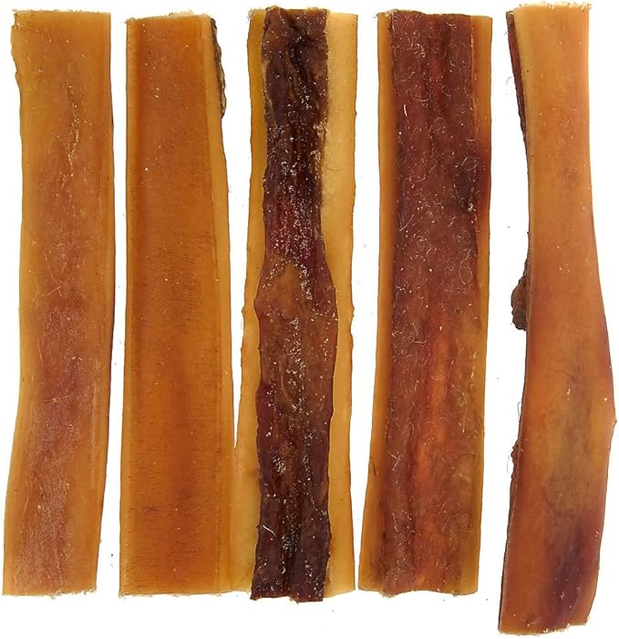 Dently Nature`s Chews Slow Roasted Hide Bacon Flavor for Heavy Chewers 5 oz Bag / Plus 1-Doggie Waste Roll