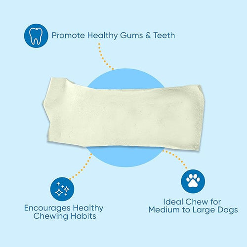 123 Treats Rawhide Chips, Premium Dog Chews from Natural Grass Fed Livestock with No Hormones, Additives or Chemicals, Tasty Long Lasting for Dogs, Improve Oral Health, 2 Lbs