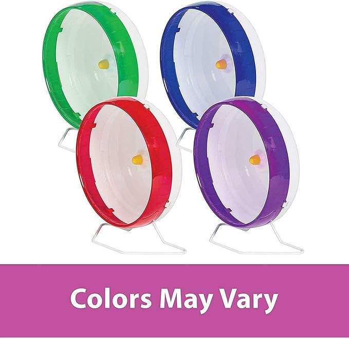Kaytee Silent Spinner Wheel For Pet Chinchillas, Rats, and Hedgehogs, Giant 12 Inch