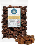 TREATOPIA Bison Lung Nuggies Bites Dog Treats, 8 Ounce Bag - All-Natural, Sustainable, Healthy, Premium High Protein, Hand-Trimmed, Slow-Roasted, Made in The USA, Nutritious, No Additives, No Fillers