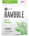 BIXBI Liberty Freeze-Dried Dog Food Topper & Treats, Pork – 97% Meat & Organs, No Refrigeration – USA Made, 26 oz