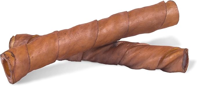 Dingo Porkie Rolls 15 Count, Pork Hide Chews for Dogs, Made with Real Chicken