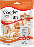 Good 'N' Fun Triple Flavor Chews, Rawhide Treats for Dogs