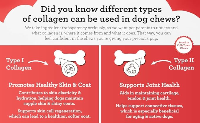 DreamBone CollaYUMS Knots Plus Collagen Chews for Dogs, 8 Count, Treat Your Dog to Rawhide-Free Chews Made with Chicken, Vegetables and Peanut Butter (Pack of 2)