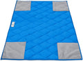 Paw Inspired PopCorner Guinea Pig Cage Liners | Washable Fleece Bedding or Pet Bed Mat for Small Animals | Super Absorbent Pee Pad with Reinforced Corners and Waterproof Bottom (C&C 2x3, Blue)