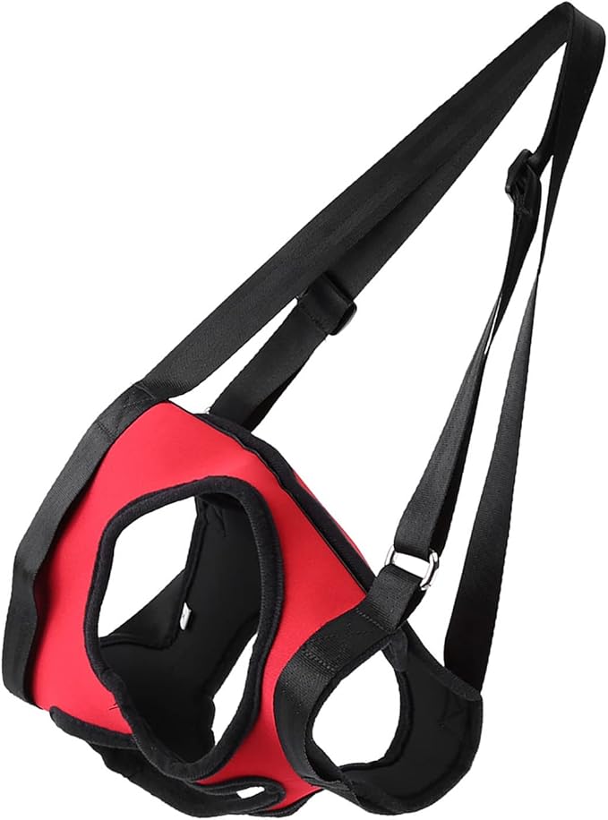 Dog Lift Harness, Front and Rear Dog Legs Support Harness Walking Aid Lifting Pulling Vest Pet Support and Rehabilitation Sling (Rear Leg S)