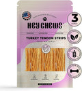 Turkey Tendons for Dogs - Turkey Dog Treats, Tenderloin - Made in The USA -Hypoallergenic Treats for Dogs - 3 oz