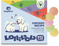 Wag&Purr Freeze Dried Cat Treats - Chicken Lollipops, 15 Pack, High Protein Snacks for Cats & Small Dogs, Training, Food Topper & Interactive Treat