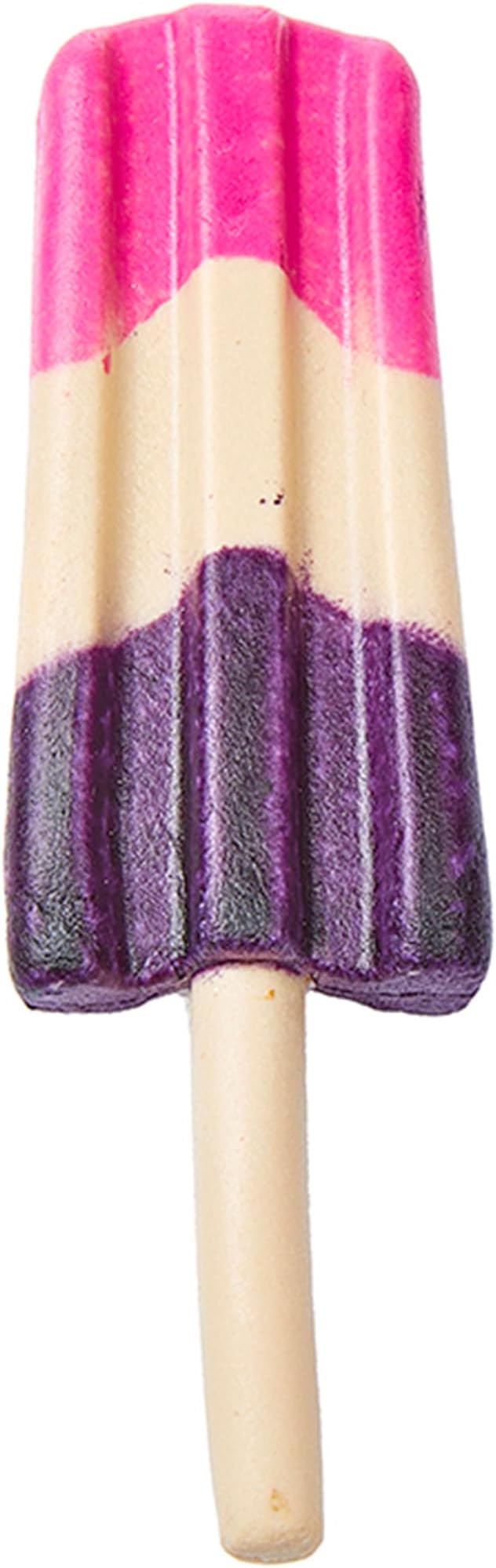 SPOT Pup Ice- Ready to Freeze at Home Dog Treats-Edible Chews for Medium Breed Dogs & Puppies with Real Chicken to Keep Your Pup Cool Year Round, Rocket Lollies Strawberry & Blueberry Flavor, 2pcs