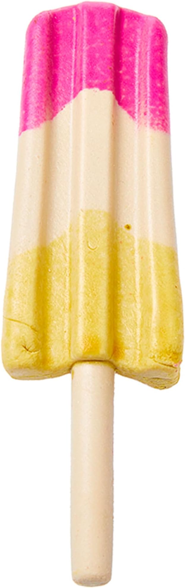 SPOT Pup Ice- Ready to Freeze at Home Dog Treats-Edible Chews for Medium Breed Dogs & Puppies with Real Chicken to Keep Your Pup Cool Year Round, Rocket Lollies Strawberry and Banana Flavor, 2pcs