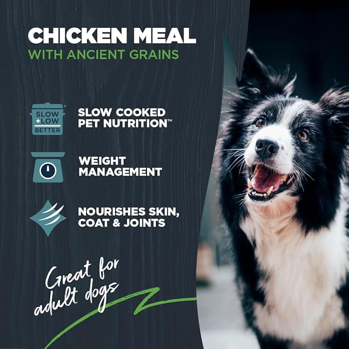 Blackwood senior dog food ingredients label