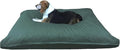 Dogbed4less Large Memory Foam Dog Bed Pillow with Orthopedic Comfort, Waterproof Liner and Durable Pet Bed Canvas Cover 41X27 Inches, Olive Green