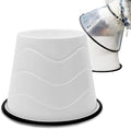 No Slip Base Elevated Bowls for Dogs Wearing Cone - Raised Bowls for Large Dogs - 2 Pair