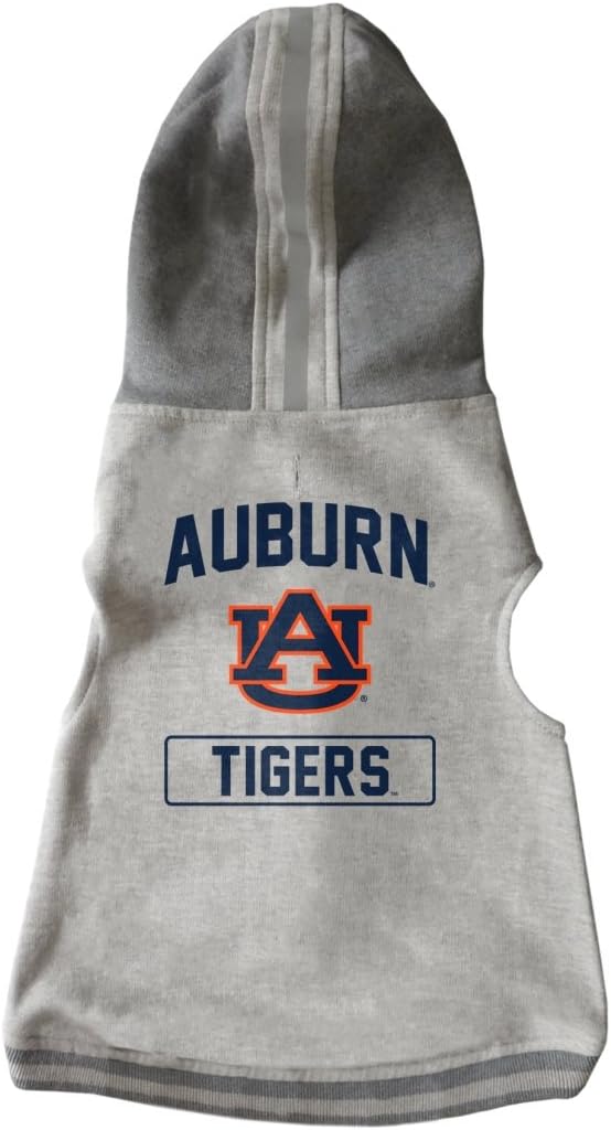 Littlearth NCAA Unisex NCAA Pet Hooded Crewneck with Team Logo and Name