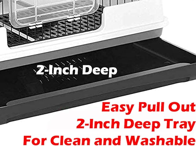 X-Large Multi Level Luxury in/Outdoor Guinea Pig Chinchilla Ferret Squirrel Cat Rabbit Bunny Hutch House Small Animal Habitat Easy Removable Washable Deep Tray Lockable Casters