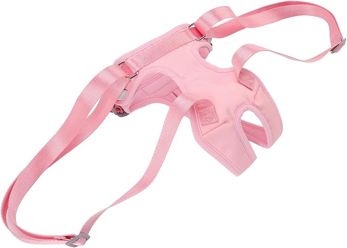 Adjustable Dog Lift Harness, Dog Hind Leg Support Sling Vest with Padded Handle for Senior Disabled Dogs, Removable Cover Mobility Aid for Car and Walk Assistance (L)